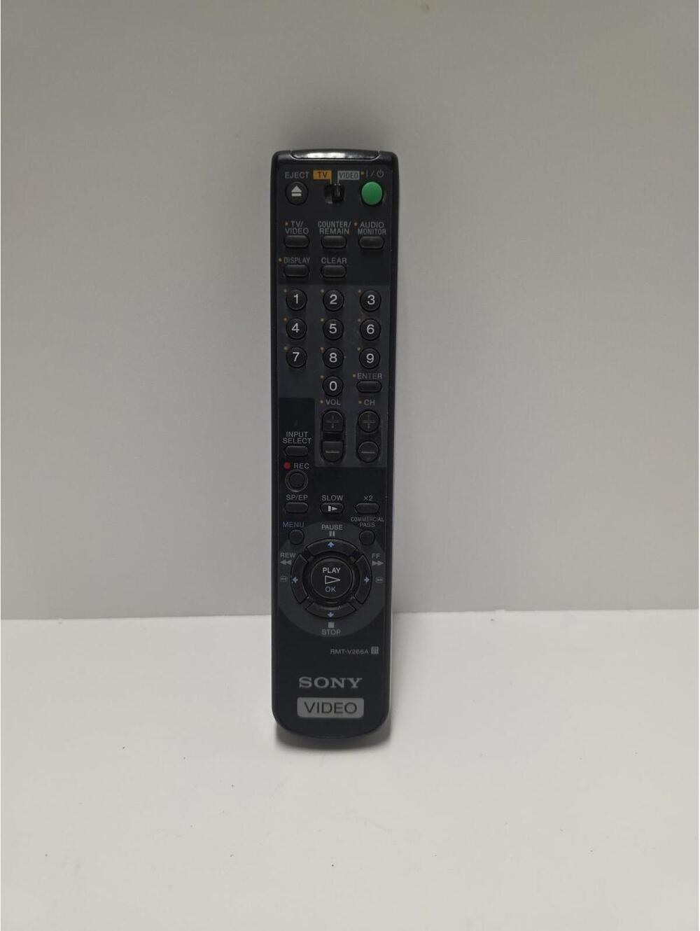 SONY RMT-V266A TV VCR REMOTE CONTROL GENUINE OEM SLV-662HF SLV-679HF SLV-679HFPX